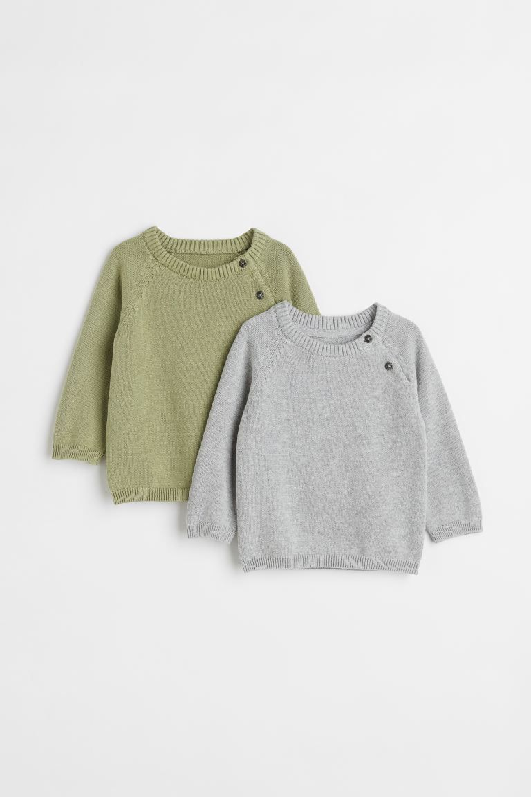 2-pack Fine-knit Sweaters | H&M (US + CA)