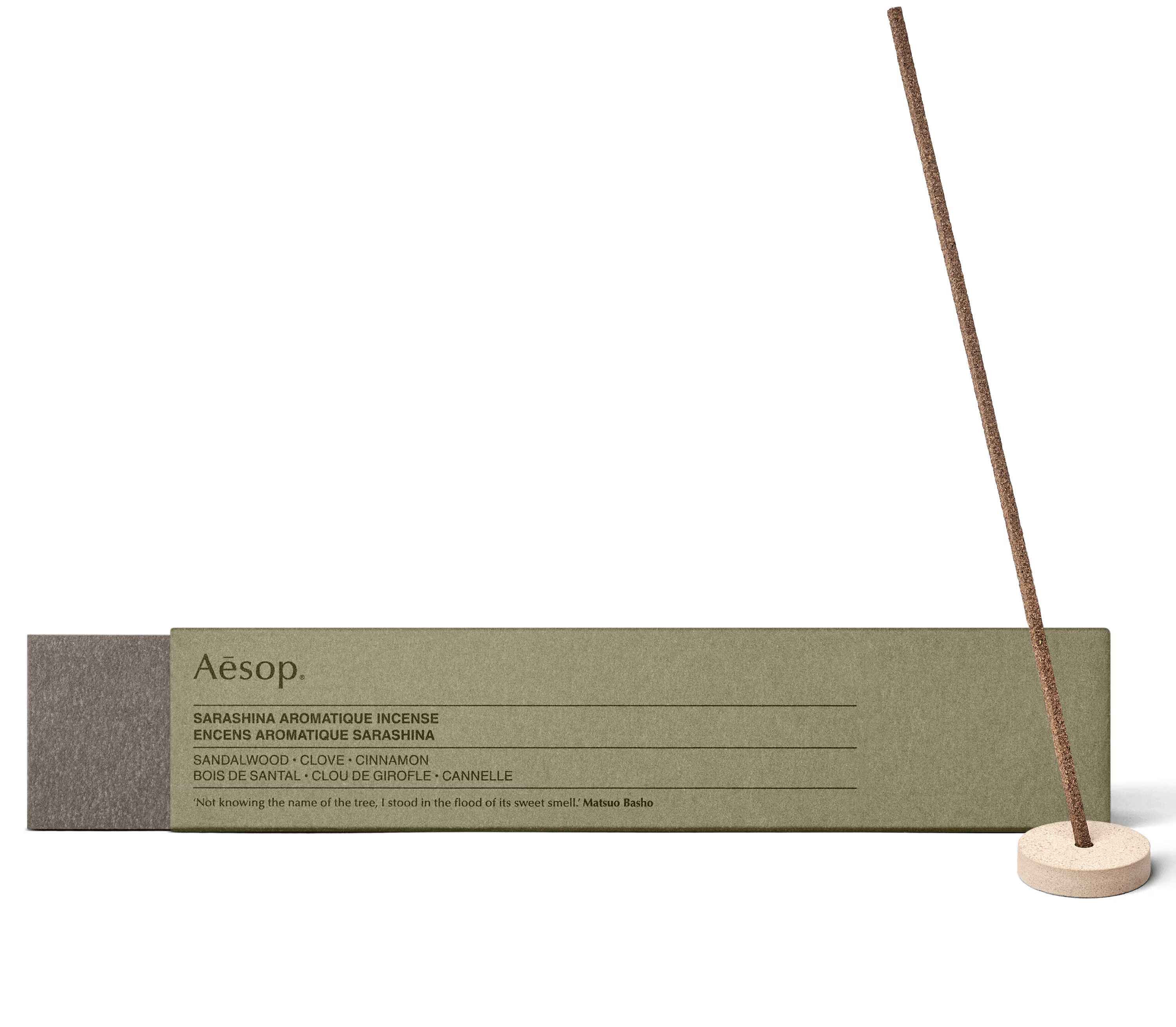 Sarashina Aromatique Incense | Aesop