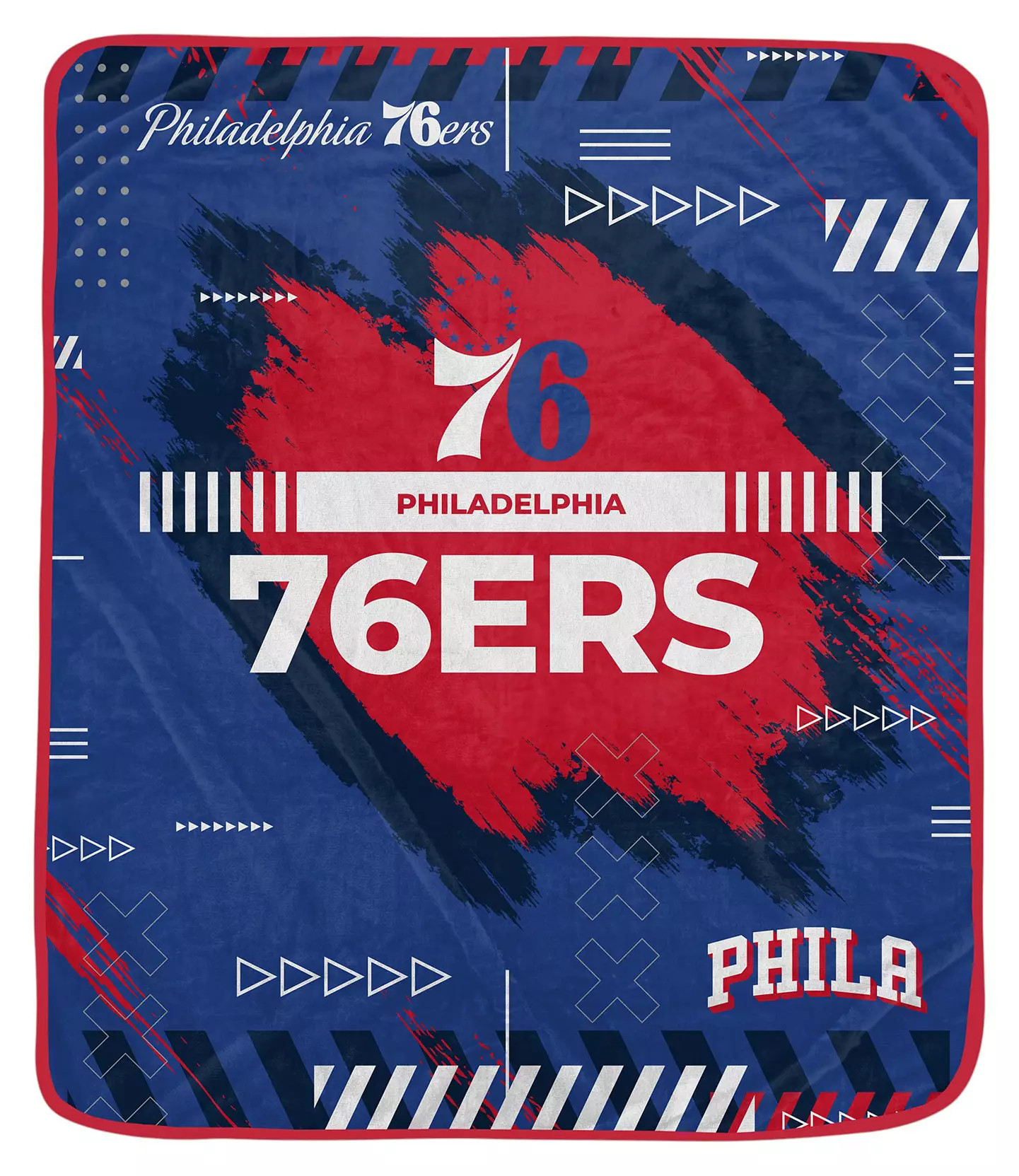 Pegasus Sports Philadelphia 76ers 60"x70" Ultra Cozy Blanket | DICK'S Sporting Goods