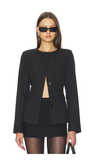 4th & Reckless Mikey Blazer in Black. - size S | Revolve Clothing (Global)