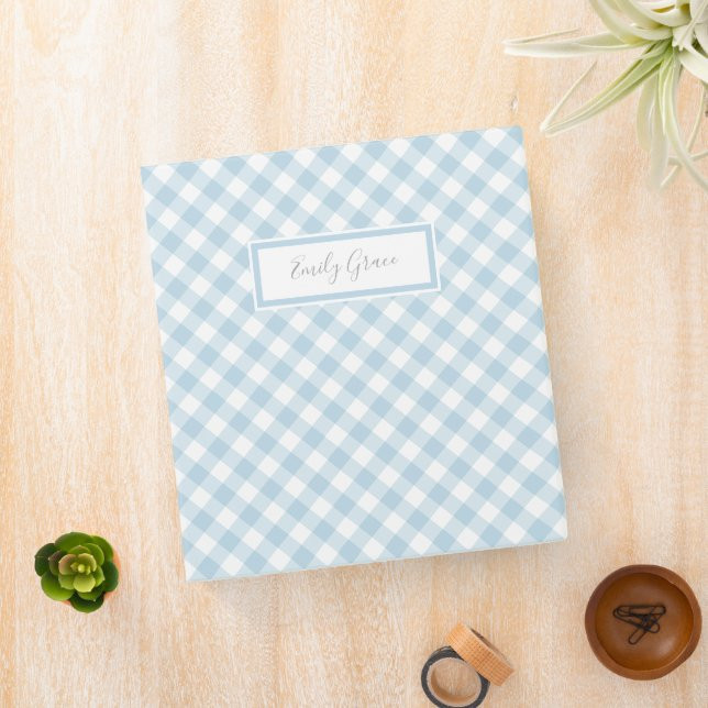 Sweet Pink Gingham Baby Photo Book  3 Ring Binder | Zazzle | Zazzle