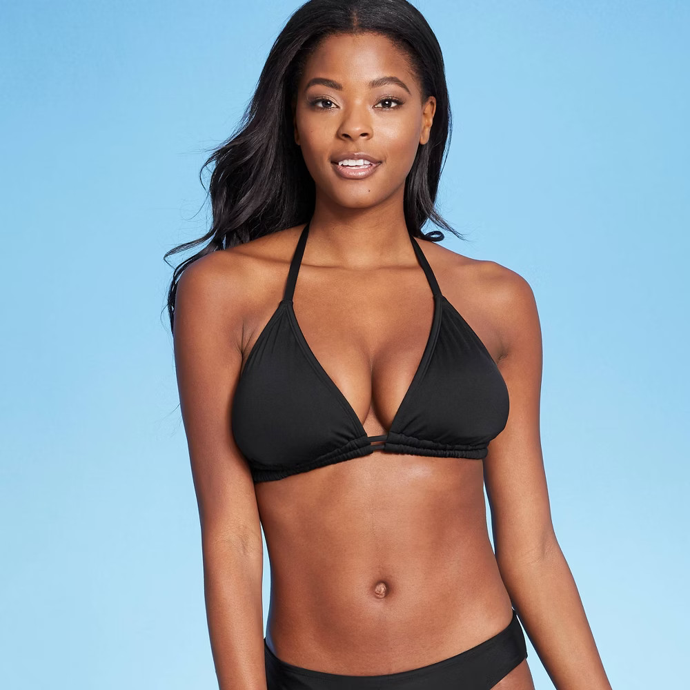 Women's Double Tunnel Halter Bikini Top - Kona Sol™ Cup | Target