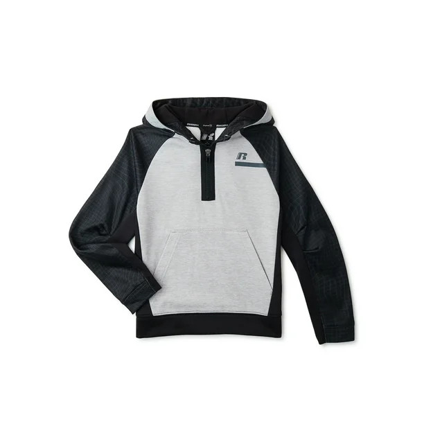 Russell Boys Tech Fleece Pullover Hoodie, Sizes 4-18 - Walmart.com | Walmart (US)
