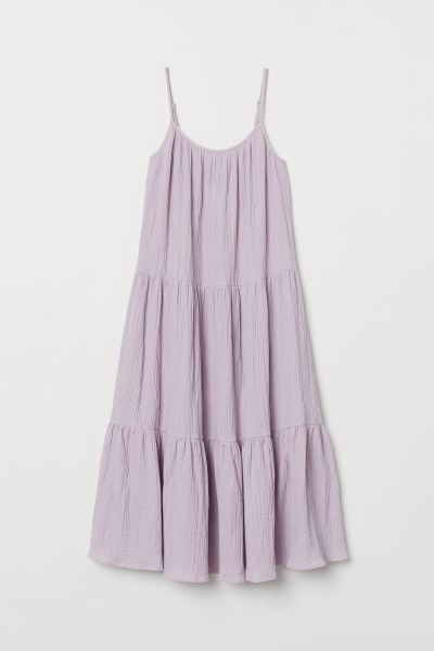 Crinkled cotton dress | H&M (UK, MY, IN, SG, PH, TW, HK)
