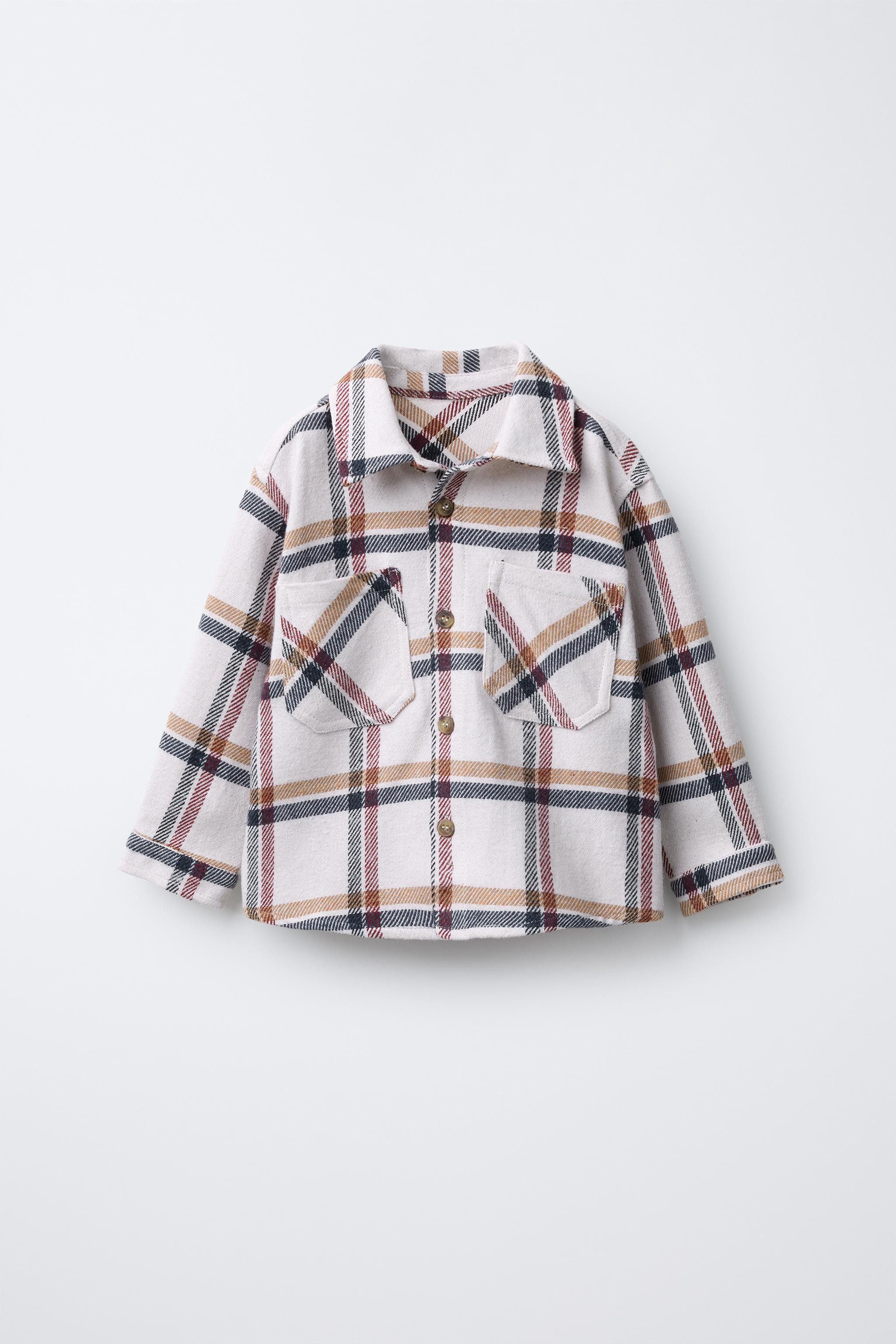 PLAID OVERSHIRT | Zara US