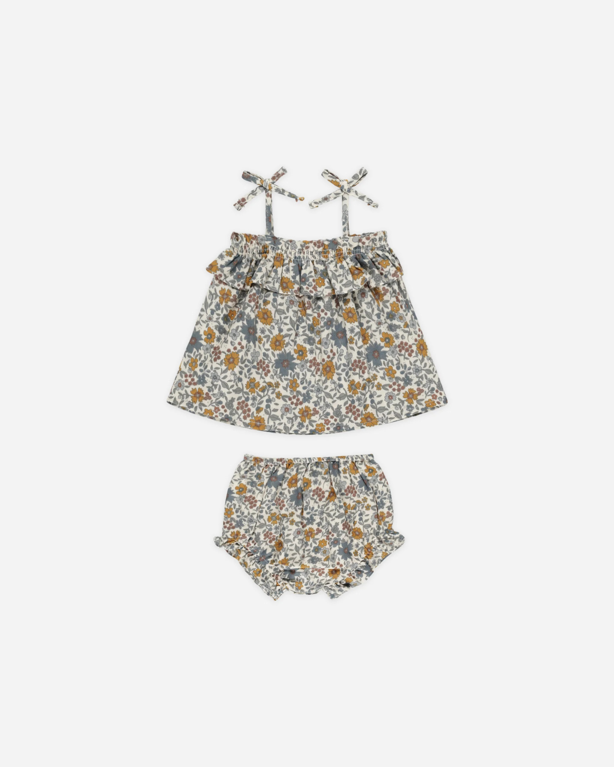 Ruffle Tube Top Set || Gardenia | Rylee + Cru