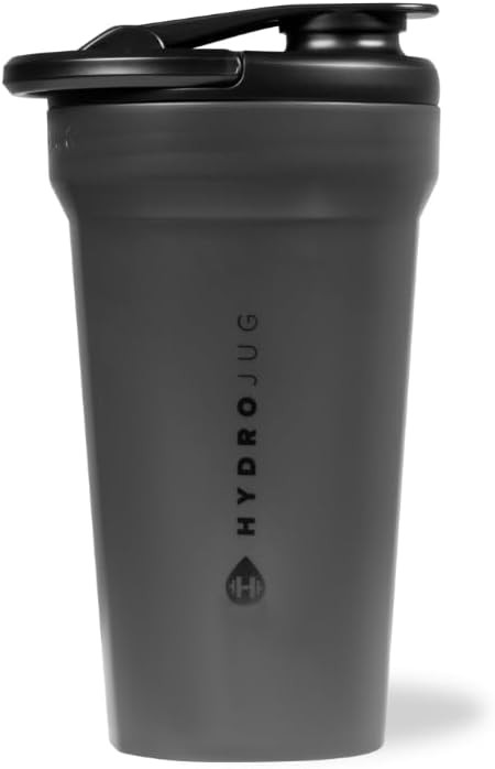 Hydrojug 20 oz Noiseless Shaker Bottle – 100% Leakproof Shaker Cup for Protein Mixes, Pre-Worko... | Amazon (US)