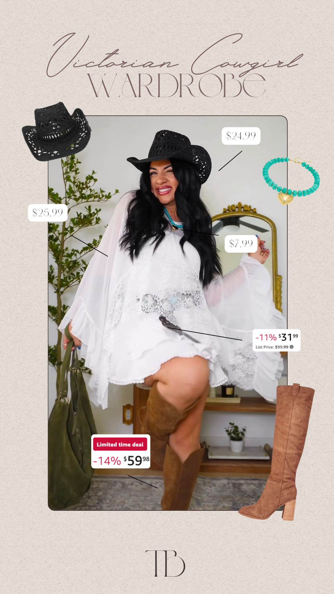 New western cowgirl style pieces

wearing a size large in everything!

amazon, amazon style, western style, cowgirl, cowboy, hat, necklace, boots, blouse, tori block

#LTKgrwm #LTKootd #LTKSeasonal