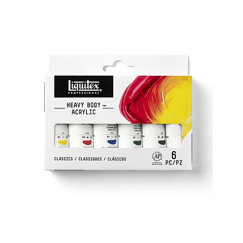 Liquitex Heavy Body Acrylic Color Set of 6 | HSN