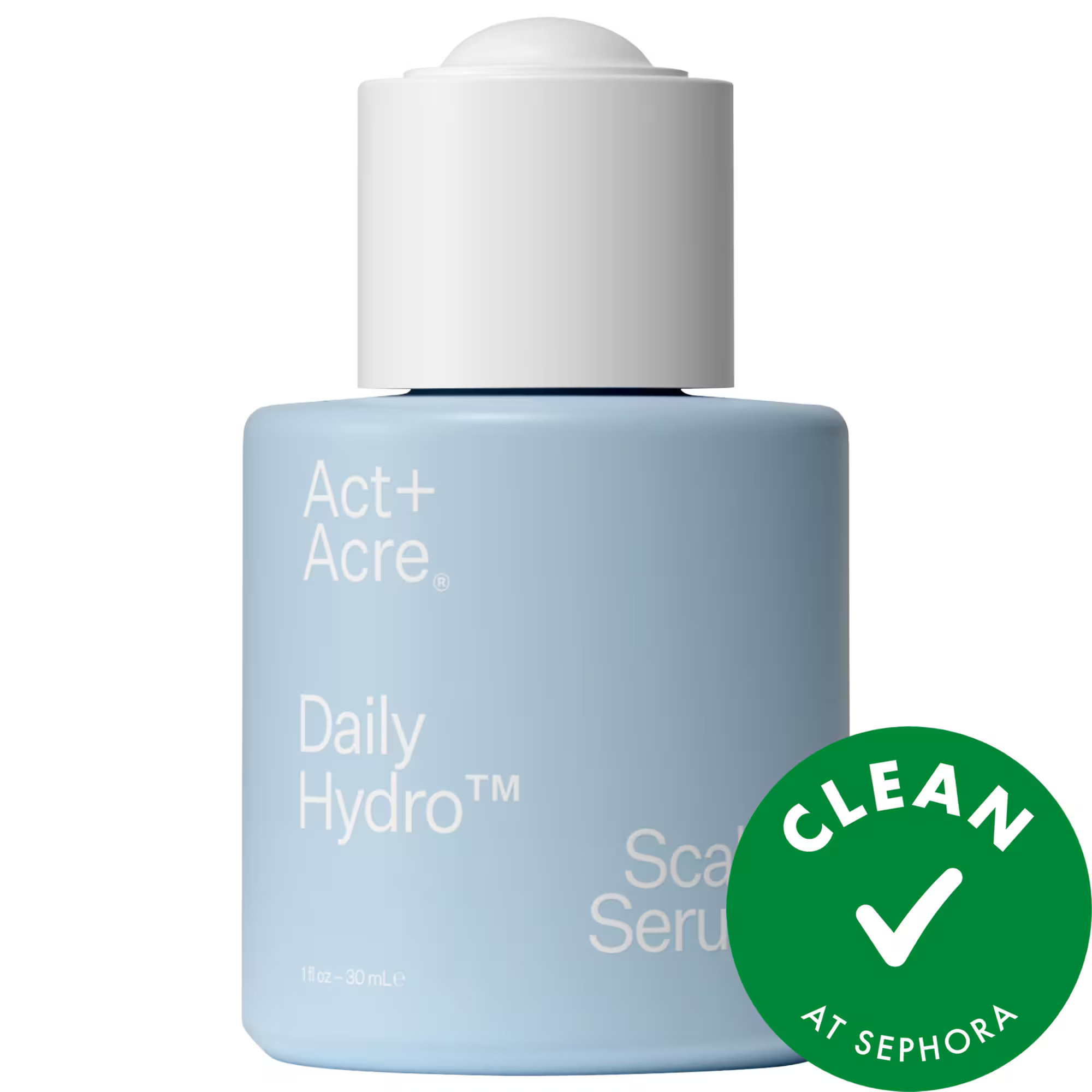 Act+Acre Daily Hydro Scalp Serum with Hyaluronic Acid for Dry Scalp 1 oz / 30 mL | Sephora (US)