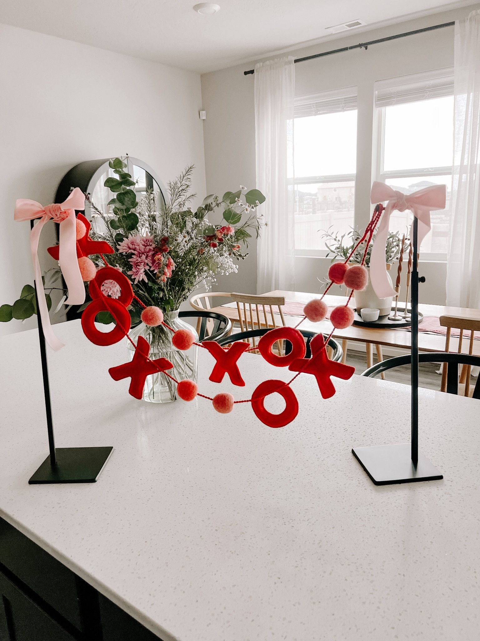 Counter top garland holder. Best party hack! Must have for any event! 

#LTKvlog #LTKValentine #LTKdayinmylife