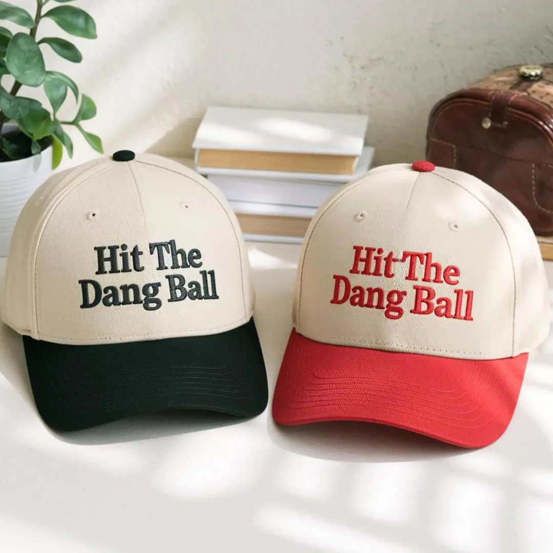 Hit the Dang Ball Embroidered Trucker Cap: Sports Mom/dad Hat - Etsy | Etsy (US)
