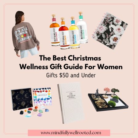 Shop this wellness gift guide for women which is full of mental health gift ideas! #wellnessgiftguide #giftsformom #wellnessgifts #giftsforwomen #giftsforher #giftguide #christmasgiftguide #giftsforanxiety #giftsfordepression #mentalhealth #mentalhealthgifts #LTKwomen #mentalhealthgiftguide 

#LTKunder50 #LTKHoliday #LTKGiftGuide