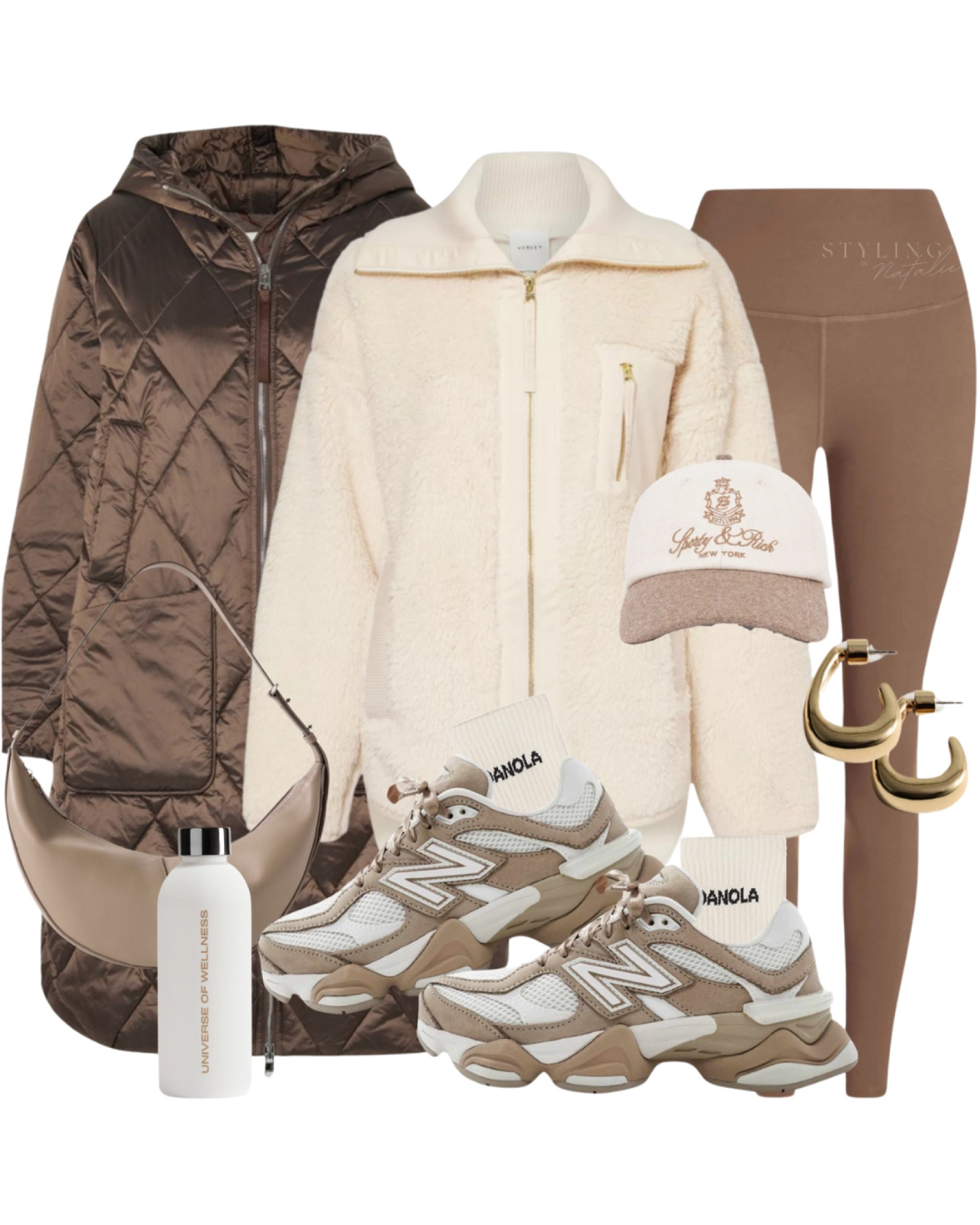Comfy winter look,
Long hooded quilted coat, fleece zip up jacket, high waist knit leggings, ribbon lace New Balance 9060, baseball cap & gold earrings
Athleisure wear, comfy, casual, everyday look, winter outfit , cosy outfit, fleece, sporty chic

#LTKstyletip #LTKwinter #LTKcurves