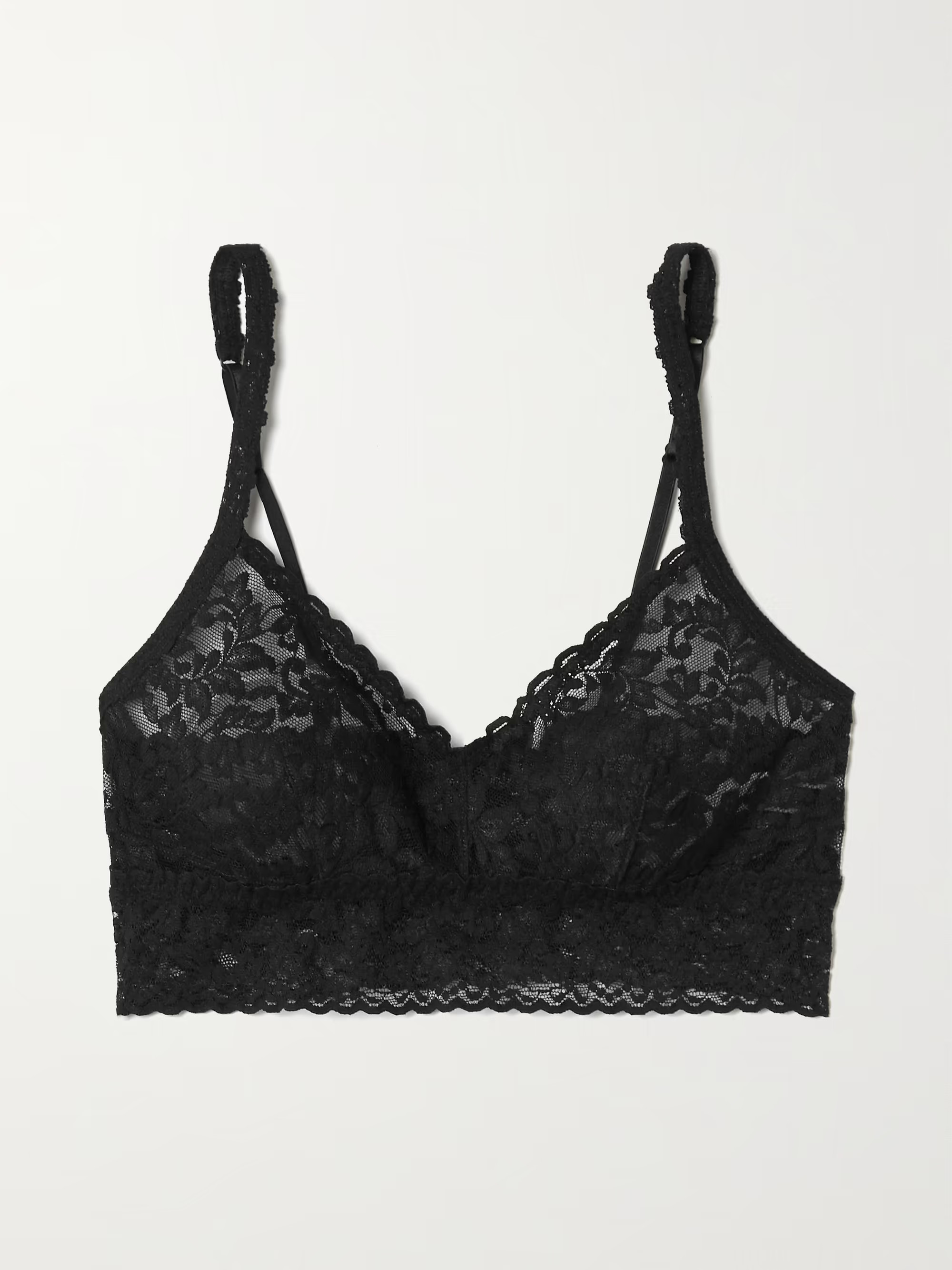 + NET SUSTAIN Retro stretch-lace soft-cup bra | NET-A-PORTER (UK & EU)