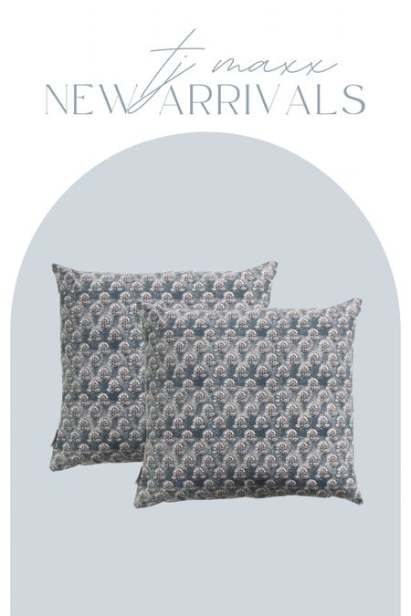 New arrival! Block print pillow, affordable pillow, blue pillow, designer pillow

#LTKhome