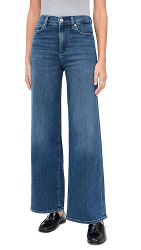 FRAME Women's Le Slim Palazzo Jeans, Reign, 30 | Amazon (US)