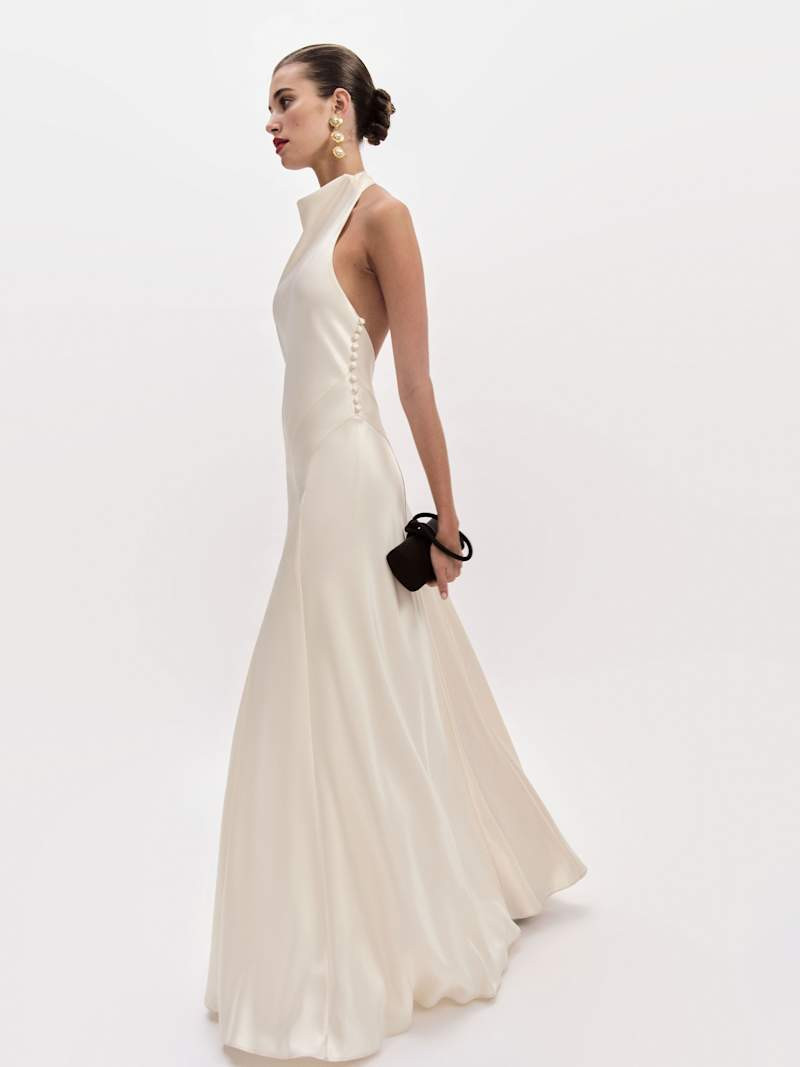 Roy Satin Dress | Reformation (Global)