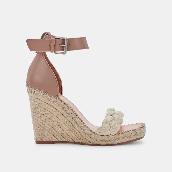 NILTON HEELS IN SANDSTONE CANVAS | DolceVita.com