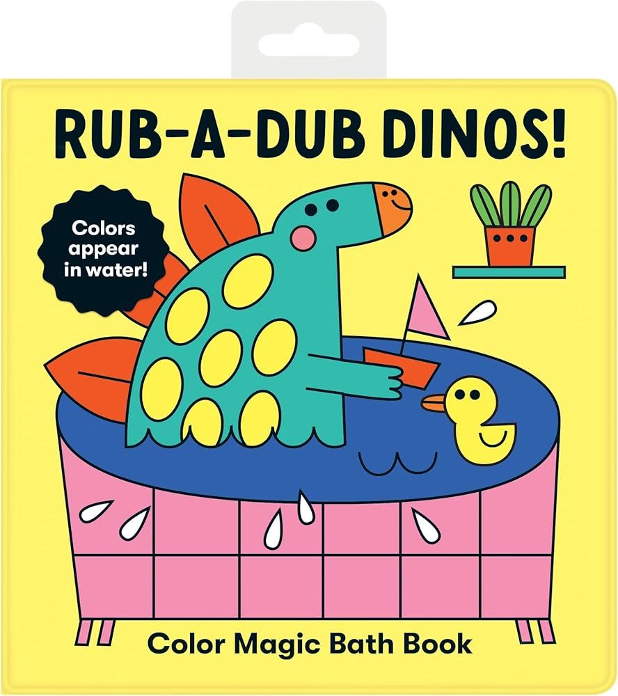 Rub-a-Dub Dinos! Color Magic Bath Book | Amazon (US)
