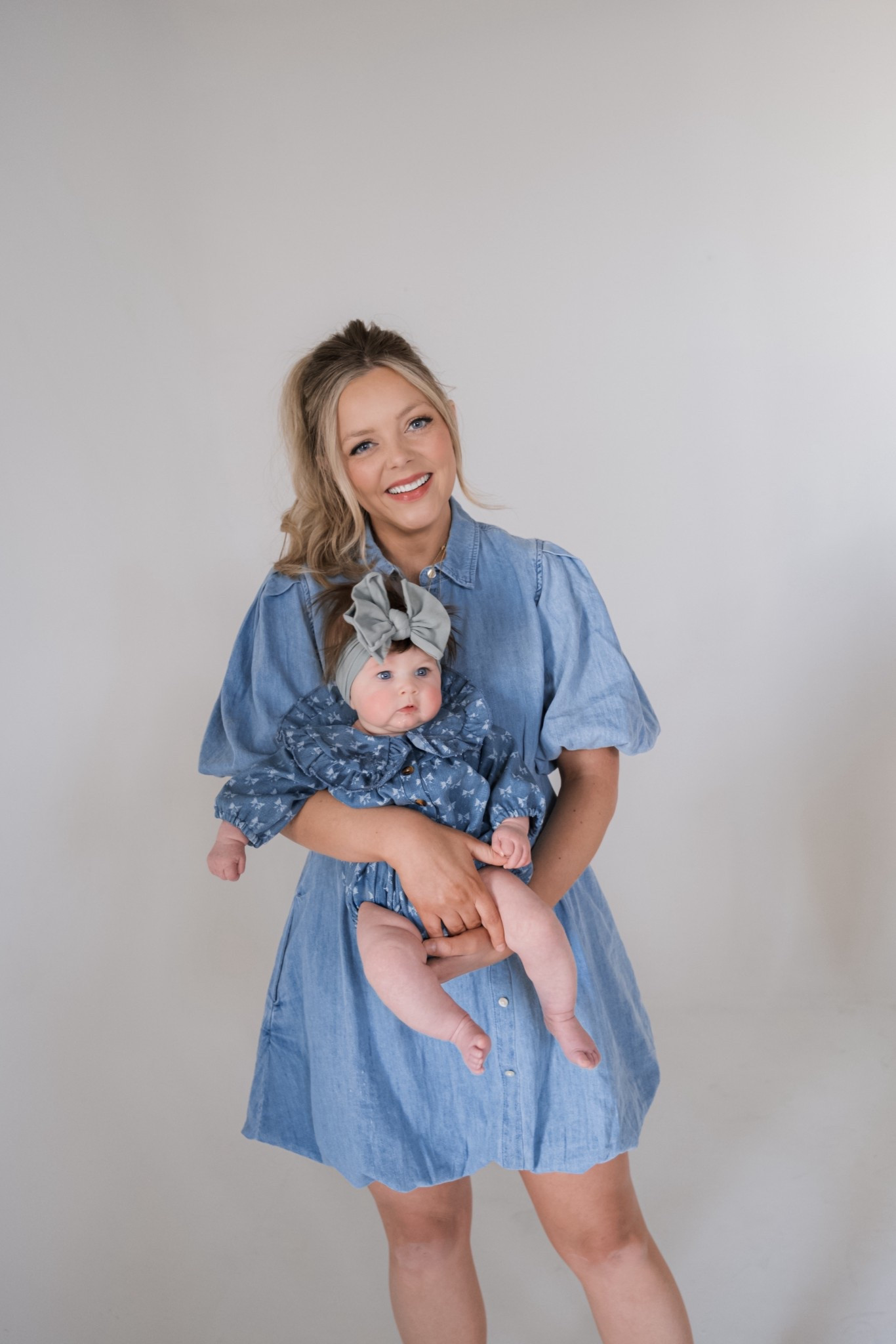 Denim looks for mama & mini! Mine is an extra 50% off the sale price rn (!!!) 

#LTKootd #LTKBaby #LTKmomlife