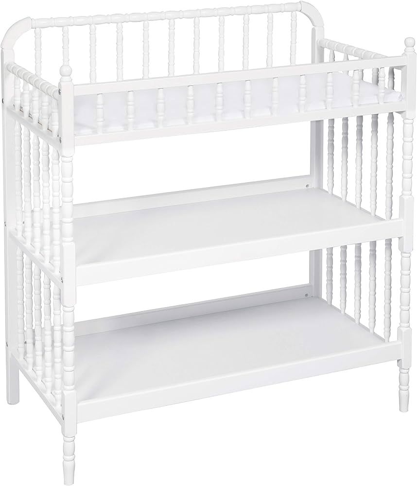 DaVinci Jenny Lind Changing Table with Pad in White | Amazon (US)