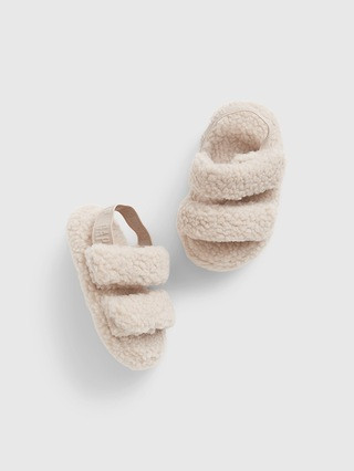 Toddler Sherpa Sandal Slippers | Gap (US)