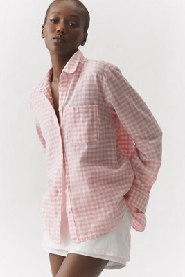 Kate Classic Linen Cotton Buttondown Shirt by Maeve | Anthropologie (US)