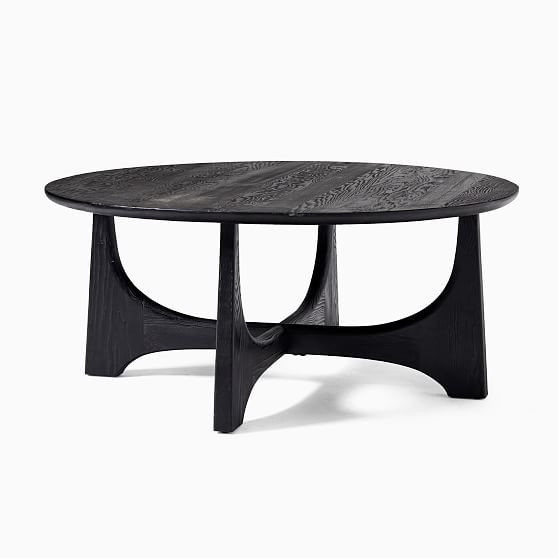 Tanner 40"" Coffee Table, Black | West Elm (US)