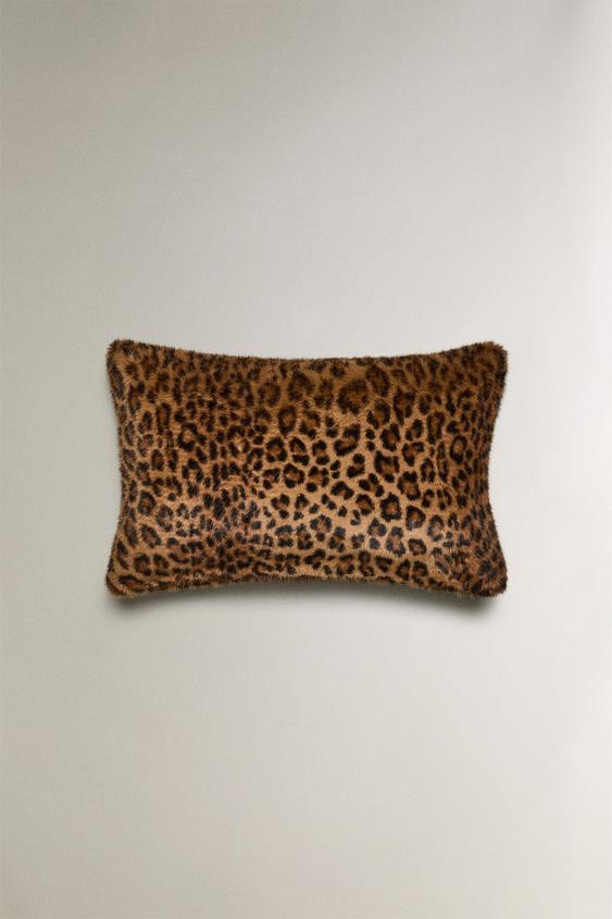 ANIMAL PRINT THROW PILLOW COVER | Zara US