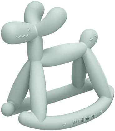 Amazon.com : Miraloop Teething Toy for Baby 0-6, 12, 18 Months Infant, Jellydog Never Drop Food G... | Amazon (US)