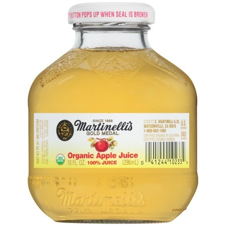 Martinelli's Gold Medal® Organic Apple 100% Juice 10 Fl. Oz. Bottle | Walmart (US)