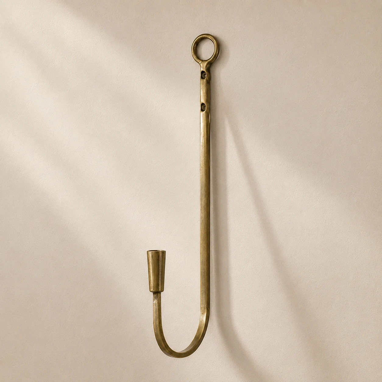 Bronze Taper Candle Wall Sconce | luxe bCO