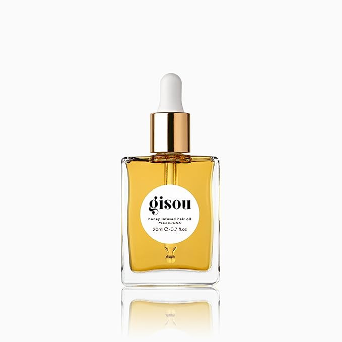 Gisou Honey Infused Hair Oil Mini - Hydrating & Frizz Control Treatment with Mirsalehi Honey, Add... | Amazon (US)