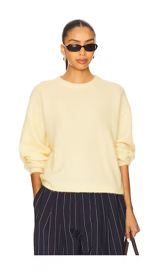 American Vintage Nenybay Pullover in Lemon. - size L | Revolve Clothing (Global)