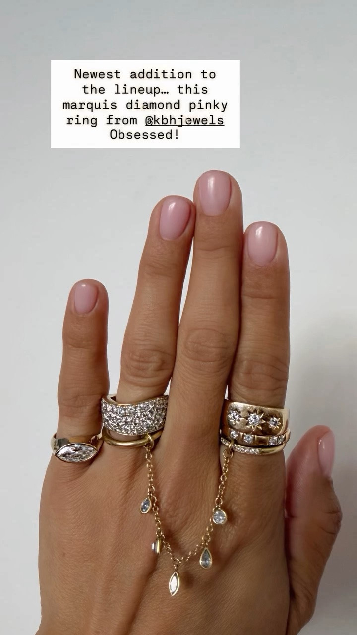 Newest addition to the lineup… this marquis diamond pinky ring from KBH Jewels. Obsessed! ✨

#LTKootd #LTKgrwm #LTKdayinmylife