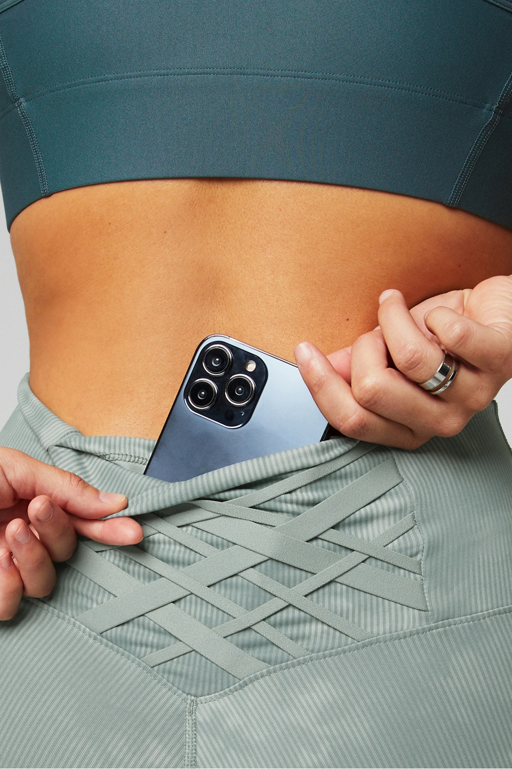 Boost PowerHold® High-Waisted 7/8 Legging | Fabletics - North America