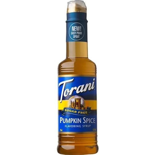Torani Sugar Free Pumpkin Spice Coffee Syrup 12.7 Fl Oz | Amazon (US)