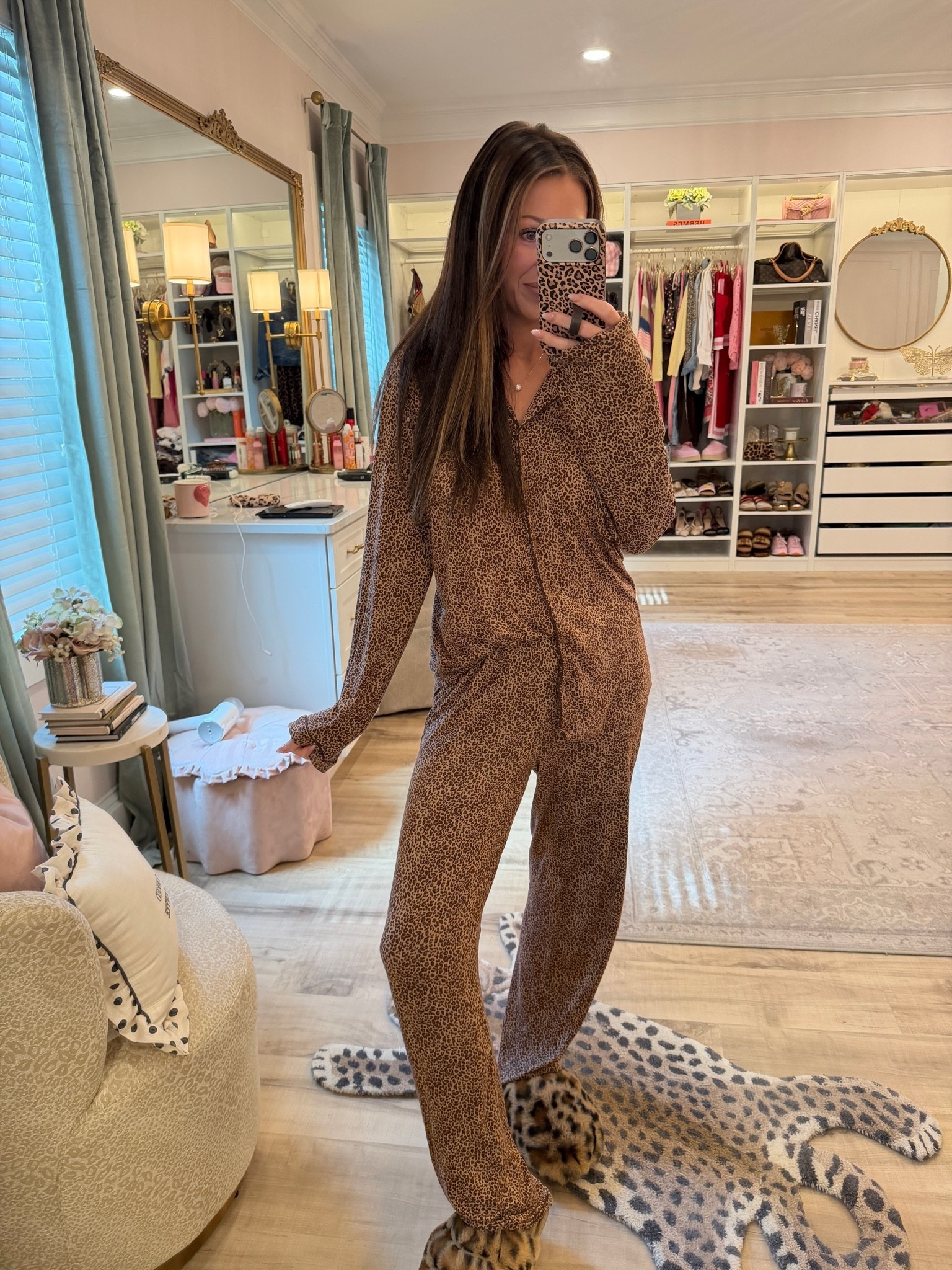 Leopard pajamas perfect for fall lounging ❤️ I got the small, tall in both!

#LTKmorningroutine #LTKSaleAlert #LTKTall