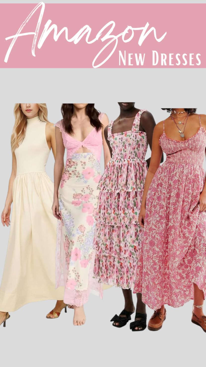 Women Lace Patchwork Floral Maxi Dress,High Split Bodycon Long Dress Backless Spaghetti Strap Cutout Party Dress | Amazon (US)