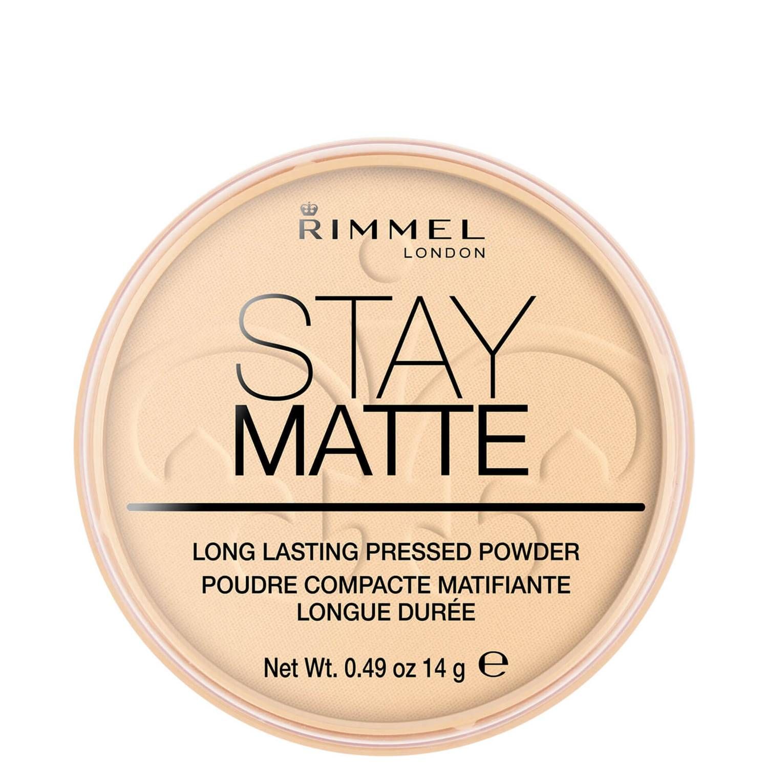 Rimmel Stay Matte Pressed Powder - Transparent | Look Fantastic (UK)