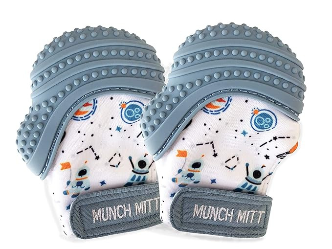 Malarkey Kids Munch Mitt 2-Pack | Baby Teething Mitten Protects Hands from Chewing & Saliva, Heal... | Amazon (US)