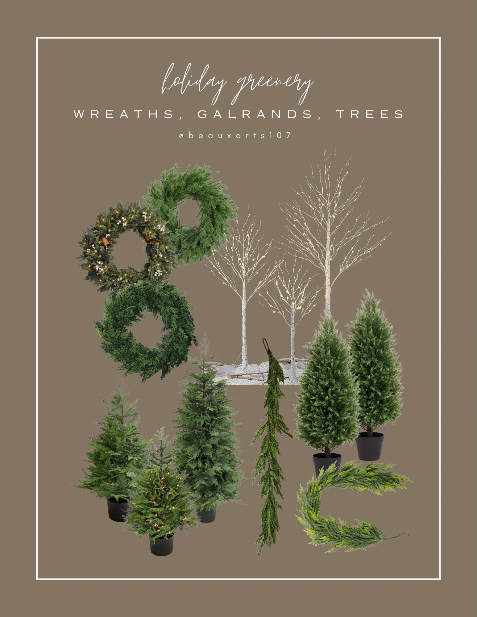Save on these beautiful holiday greenery deals!

#LTKHome #LTKHoliday #LTKSaleAlert