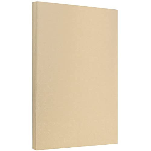 JAM PAPER Legal Parchment 24lb Paper - 90 gsm - 8.5 x 14 - Brown Recycled - 100 Sheets/Pack | Amazon (US)
