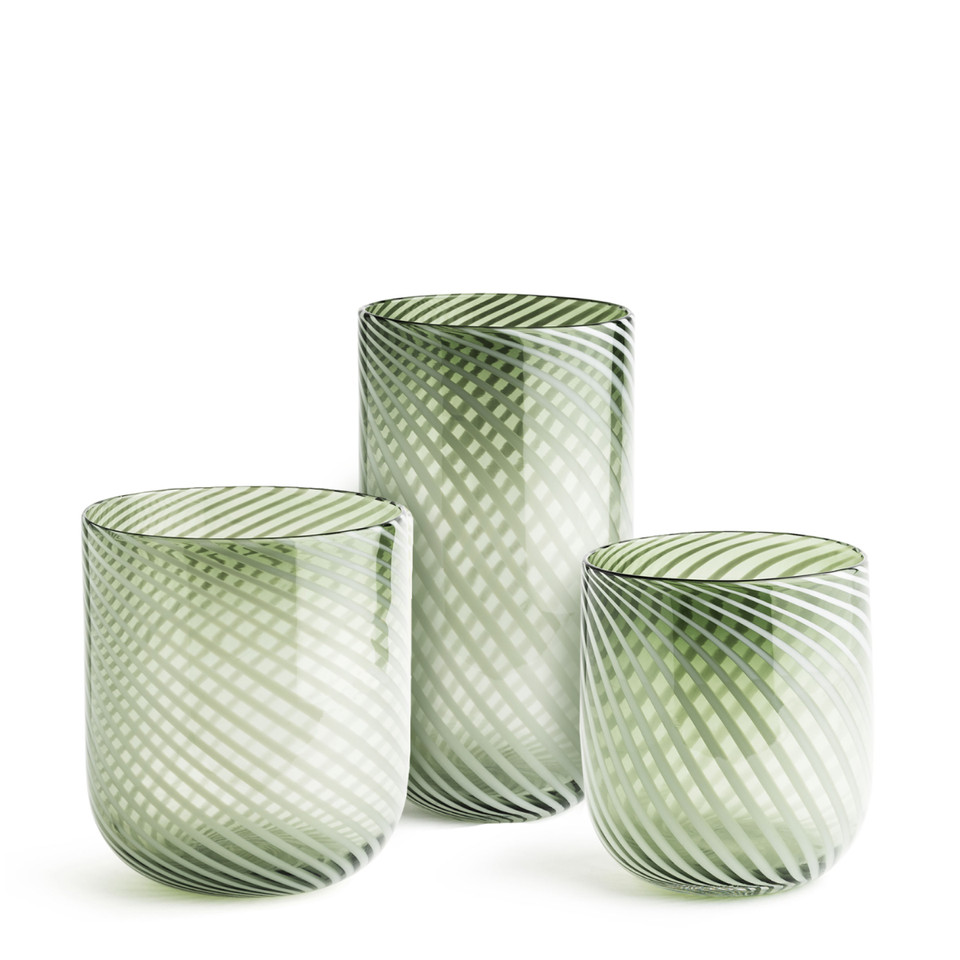 Mondrian Vase Dark Green | Daylesford Organic