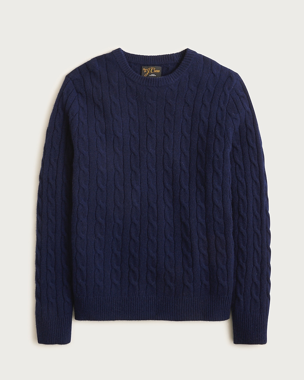 Cashmere cable-knit sweater | J. Crew US