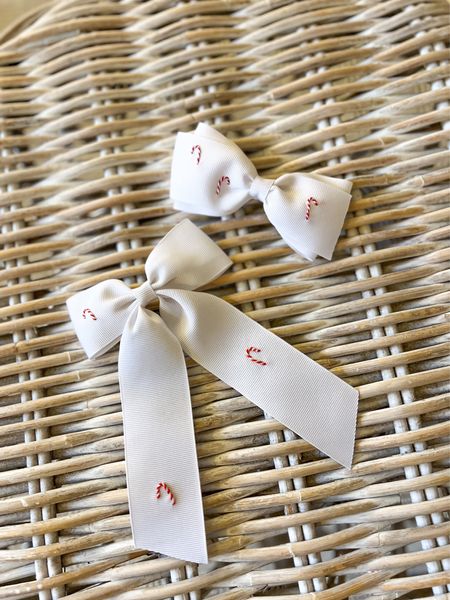 Candy cane bows

#LTKkids #LTKHoliday #LTKbaby