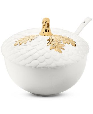 Martha Stewart Collection CLOSEOUT! Harvest Acorn Soup Tureen, Created for Macy's & Reviews - Din... | Macys (US)