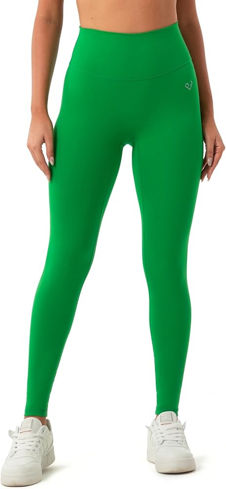 High Waisted Workout Leggings for Women, Buttery Soft 7/8 Length Yoga Pants with Hidden Pocket | Amazon (US)