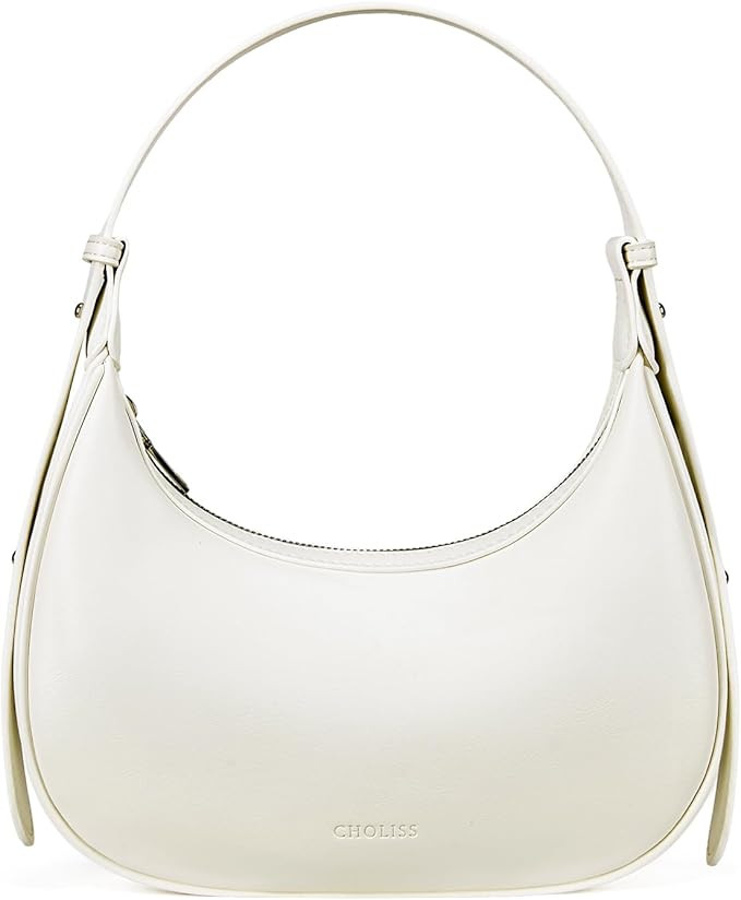 CHOLISS Shoulder Bag for Women RFID Vegan Leather Crescent Hobo Bag Clutch Underarm Purse Top-Han... | Amazon (US)